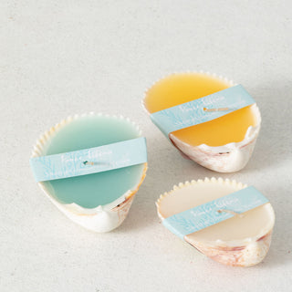 Sea Shell Candle Set of 3